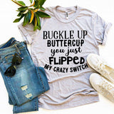 T-shirt Buckle Up Buttercup (women's)